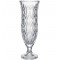 Vaso 40cm Por 14cm L'Hermitage Em Cristal Ecológico Com Pé